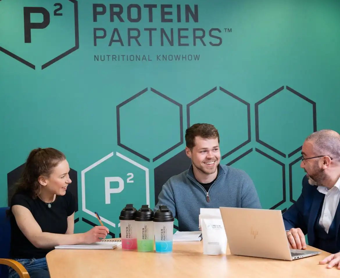 Photo of the team at Protein Partners head office