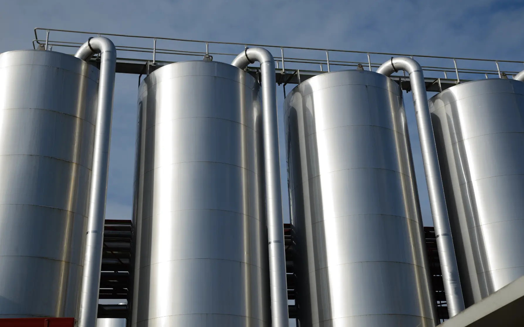 Reliable supply Liquid dairy ingredients factory silo - County Milk Products